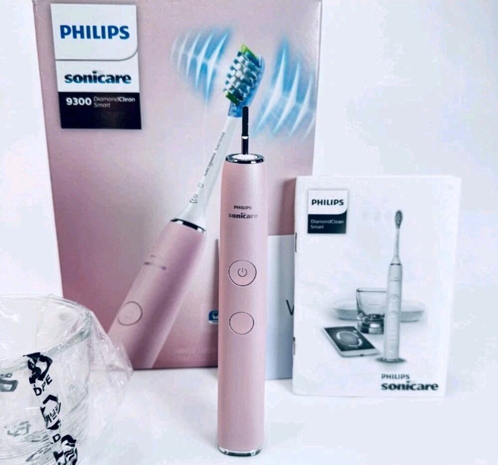 Philips Sonicare DiamondClean Smart 9300 Electric Toothbrush - Pink - HX9903/21